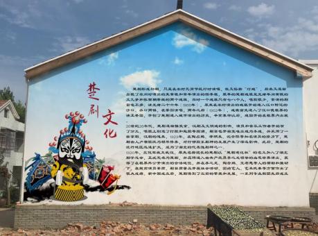 上栗如何进行墙体彩绘制作