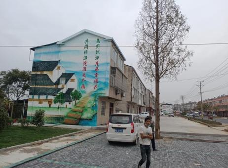上栗墙绘的制作流程