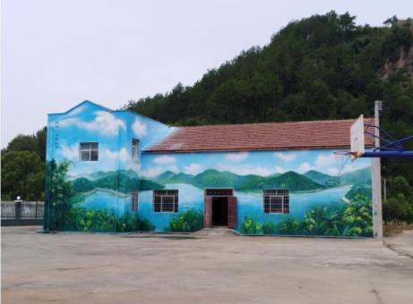 上栗彩绘墙绘一般制作的位置