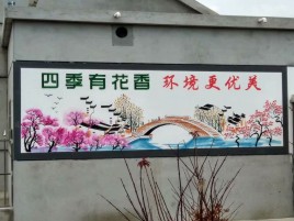 上栗墙绘的特点和形势