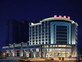 上栗亮化工程：酒店楼体亮化工程设计技巧