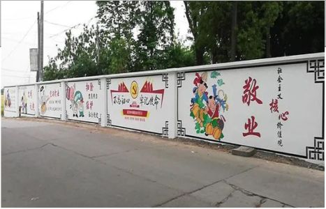上栗手绘墙画在现实中主要有哪些应用？