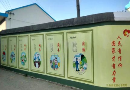 上栗文化墙施工攻略
