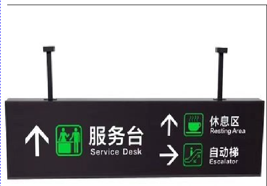 上栗吊牌灯箱制作流程。
