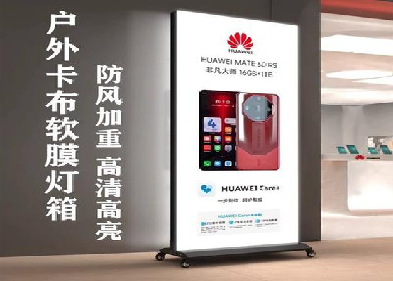 上栗户外防水灯箱的应用特点及适用范围。
