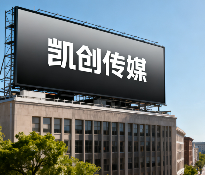 上栗户外广告牌的设计与制作