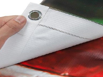 上栗喷绘和刀刮布的工艺区别。