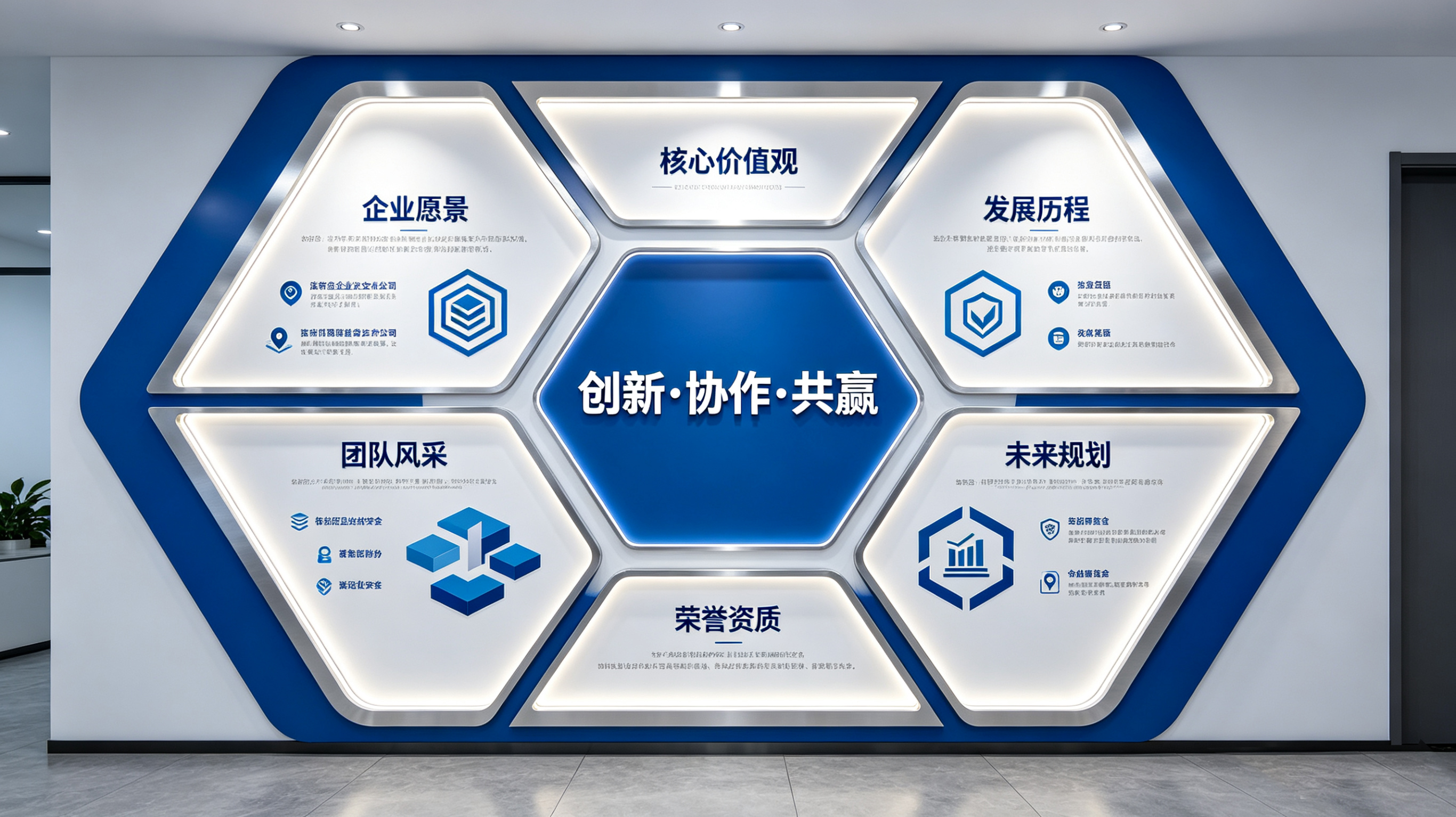 上栗企业文化墙六边形避坑指南（新手常犯5个错误）